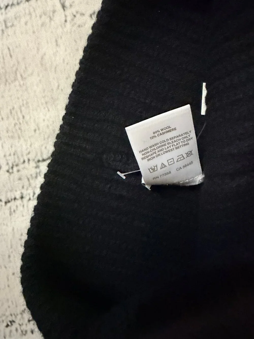 Madewell Cashmere Wool Scarf Beanie Set